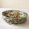 Gien Le Houx gebaksbordjes set van 6 stapel