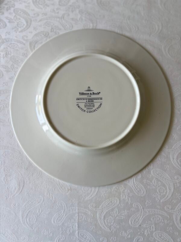 Dinerbord Switch Summerhouse - A Rose achterkant merkstempel
