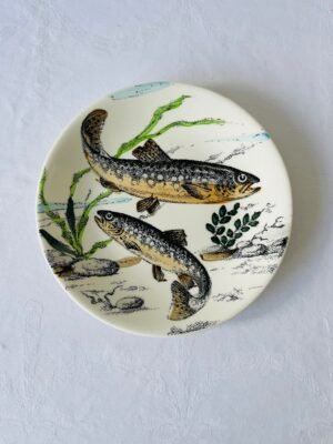 Faïencerie de Gien – Chambord “Poissons” | Set van 6 Visborden Half-Diep (Ø23,5 cm) Faïencerie de Gien – Chambord “Poissons” | Set van 6 Visborden Half-Diep (Ø23,5 cm)