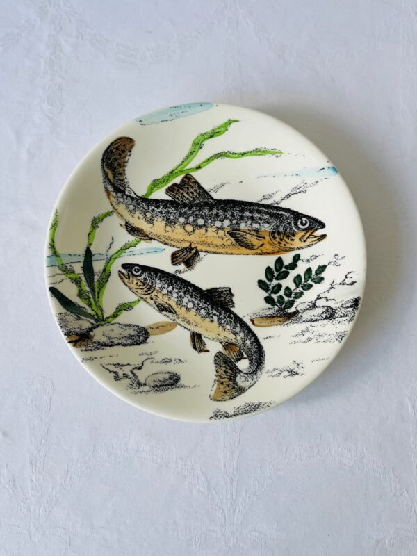 Faïencerie de Gien – Chambord “Poissons” | Set van 6 Visborden Half-Diep (Ø23,5 cm) Faïencerie de Gien – Chambord “Poissons” | Set van 6 Visborden Half-Diep (Ø23,5 cm)