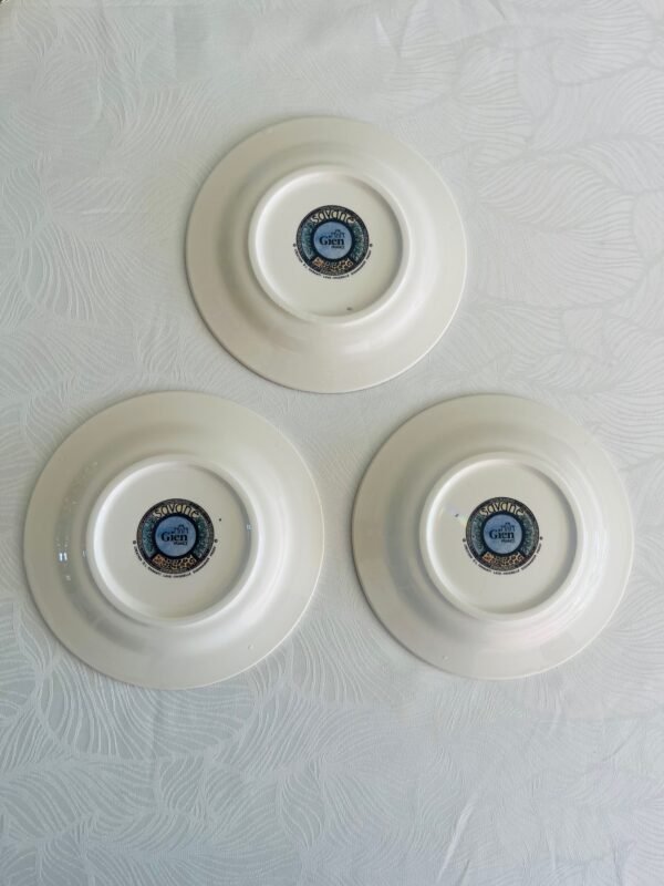 Faïencerie de Gien – Savane | Set van 3 Gebaksbordjes met Zebra (Ø17 cm) Faïencerie de Gien – Savane | Set van 3 Gebaksbordjes met Zebra (Ø17 cm)