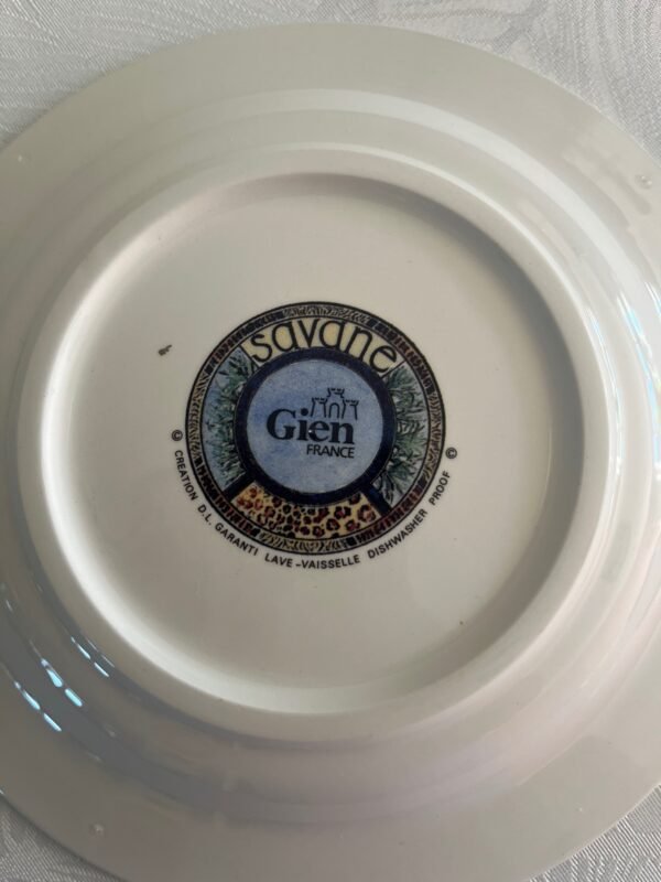 Faïencerie de Gien – Savane | Set van 3 Gebaksbordjes met Zebra (Ø17 cm) Faïencerie de Gien – Savane | Set van 3 Gebaksbordjes met Zebra (Ø17 cm)