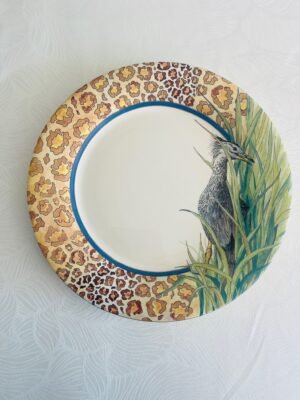 Faïencerie de Gien – Savane | Set van 4 Dinerborden (Ø27 cm) Faïencerie de Gien – Savane | Set van 4 Dinerborden (Ø27 cm)