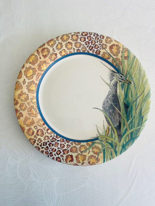 Faïencerie de Gien – Savane | Set van 4 Dinerborden (Ø27 cm) Faïencerie de Gien – Savane | Set van 4 Dinerborden (Ø27 cm)