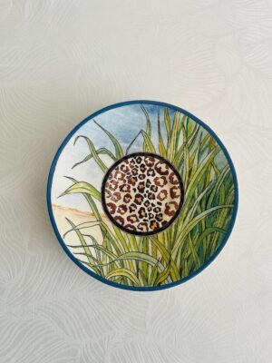 Faïencerie de Gien – Savane | Set van 6 Schoteltjes / Boter- of Broodbordjes (Ø15,2 cm) Faïencerie de Gien – Savane | Set van 6 Schoteltjes / Boter- of Broodbordjes (Ø15,2 cm)