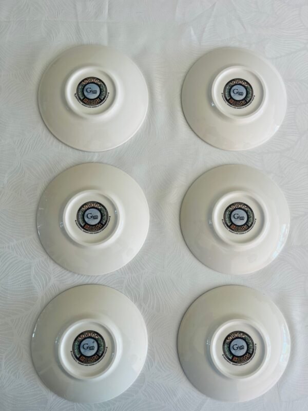 Faïencerie de Gien – Savane | Set van 6 Schoteltjes / Boter- of Broodbordjes (Ø15,2 cm) Faïencerie de Gien – Savane | Set van 6 Schoteltjes / Boter- of Broodbordjes (Ø15,2 cm)