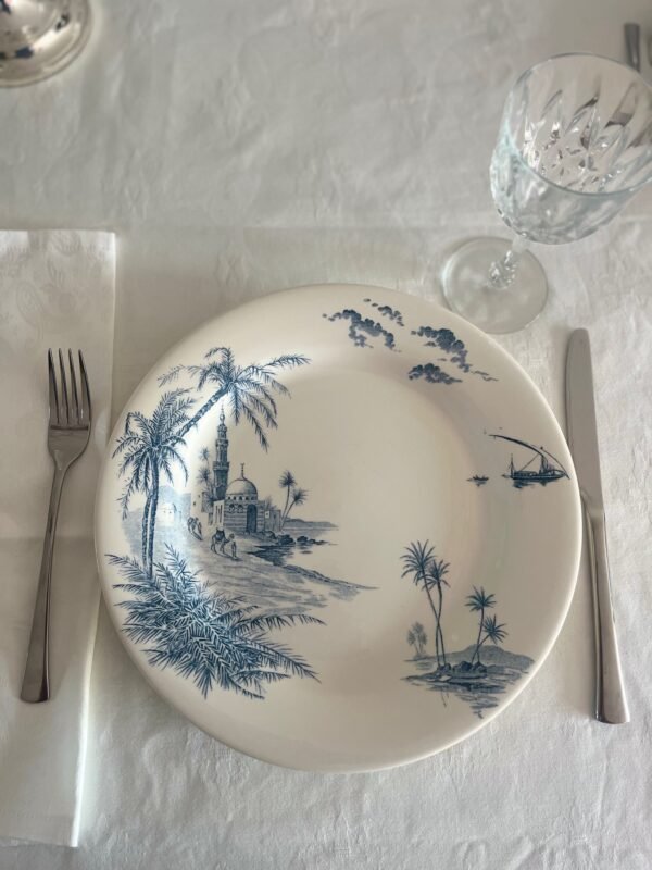 Faïencerie de Gien – Vues d’Orient | Set van 3 Dinerborden (Ø27,5 cm) Faïencerie de Gien – Vues d’Orient | Set van 3 Dinerborden (Ø27,5 cm)