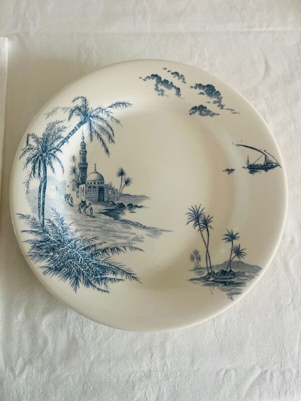 Faïencerie de Gien – Vues d’Orient | Set van 3 Dinerborden (Ø27,5 cm) Faïencerie de Gien – Vues d’Orient | Set van 3 Dinerborden (Ø27,5 cm)