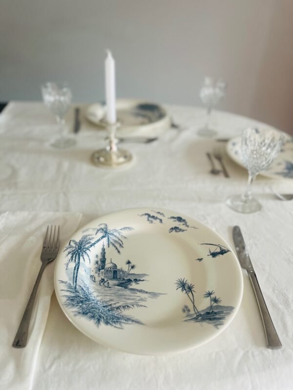 Faïencerie de Gien – Vues d’Orient | Set van 3 Dinerborden (Ø27,5 cm) Faïencerie de Gien – Vues d’Orient | Set van 3 Dinerborden (Ø27,5 cm)