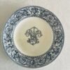 Minton & Co England – Florentine | Set van 6 Antieke Ontbijt-/Dessertborden (Ø20,5 cm)