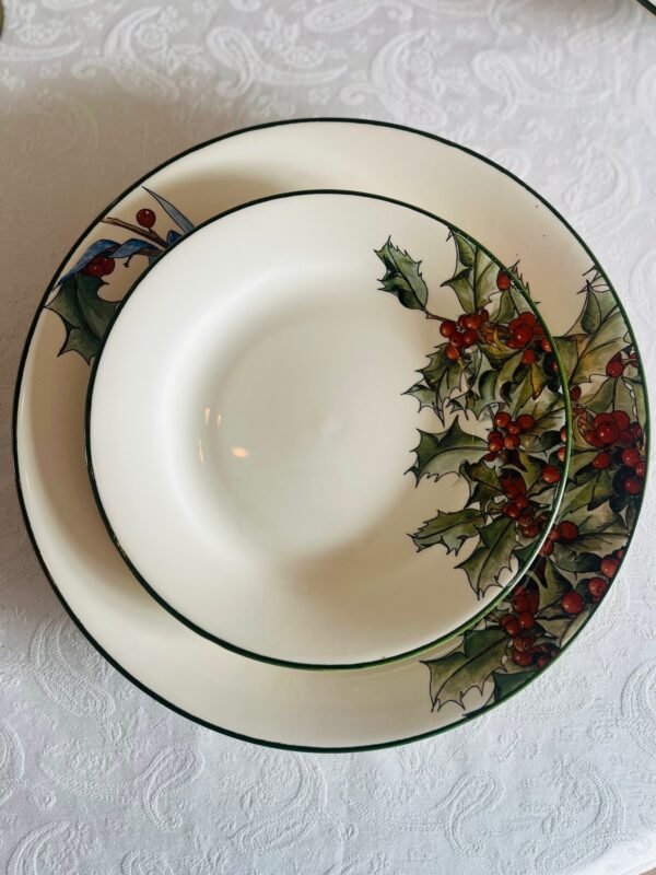 Faïencerie de Gien France – Le Houx | Dessertbord / Salad Plate (Ø18,5 cm) Faïencerie de Gien France – Le Houx | Dessertbord / Salad Plate (Ø18,5 cm)