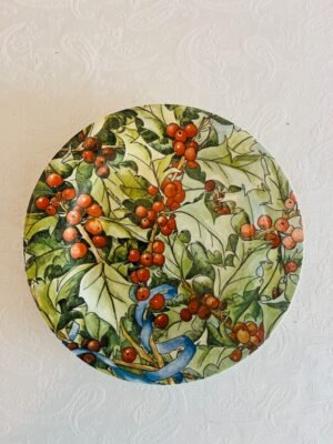 Faïencerie de Gien France – Le Houx | Taartbordje / Cake Plate (Ø16,8 cm)