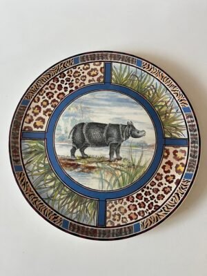 Faïencerie de Gien France – Savane | Groot Taartbord / Rond Bord (Ø30,5 cm) Faïencerie de Gien France – Savane | Groot Taartbord / Rond Bord (Ø30,5 cm)