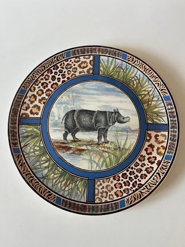 Faïencerie de Gien France – Savane | Groot Taartbord / Rond Bord (Ø30,5 cm) Faïencerie de Gien France – Savane | Groot Taartbord / Rond Bord (Ø30,5 cm)