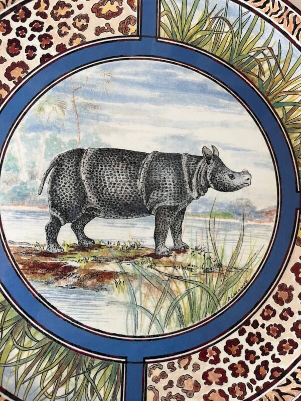 Faïencerie de Gien France – Savane | Groot Taartbord / Rond Bord (Ø30,5 cm) Faïencerie de Gien France – Savane | Groot Taartbord / Rond Bord (Ø30,5 cm)