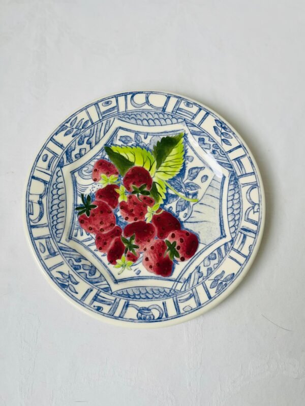 Faïencerie de Gien France – Oiseau Blue Fruits | Ontbijtbord / Dessertbord (Ø22 cm) Faïencerie de Gien France – Oiseau Blue Fruits | Ontbijtbord / Dessertbord (Ø22 cm)