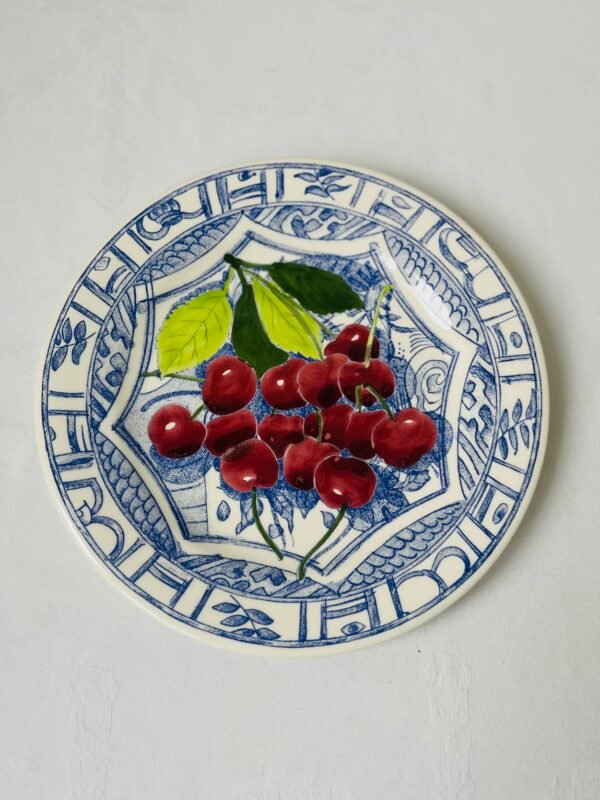 Faïencerie de Gien France – Oiseau Blue Fruits | Ontbijtbord / Dessertbord (Ø22 cm) Faïencerie de Gien France – Oiseau Blue Fruits | Ontbijtbord / Dessertbord (Ø22 cm)