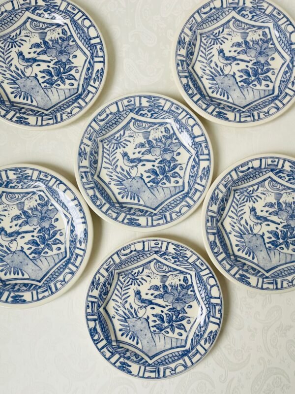 Faïencerie de Gien France – Oiseau Blue | Gebaksbordje / Dessertbord (Ø16,5 cm) Faïencerie de Gien France – Oiseau Blue | Gebaksbordje / Dessertbord (Ø16,5 cm)