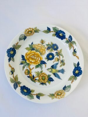 Pillivuyt France – Décor Spécial “Oiseaux et Fleurs” – Soep-/Pasta-/Saladeborden