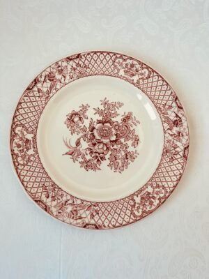 Mason’s Stratford Pink – Ontbijtbord / Breakfast Plate / Salad Plate (Set van 6)