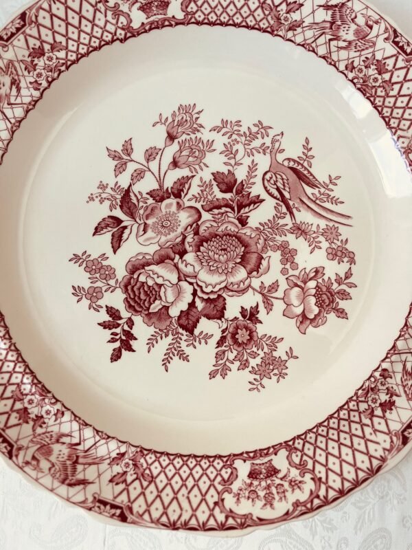 Mason’s Stratford Pink – Serveerschaal Rond / Round Serving Platter Mason’s Stratford Pink – Serveerschaal Rond / Round Serving Platter