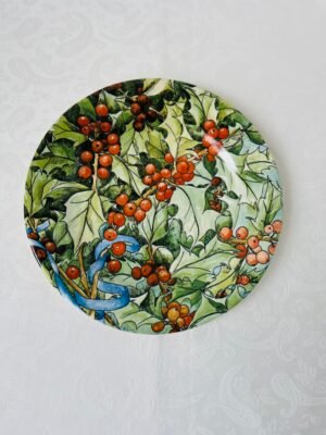 Faïencerie de Gien France – Le Houx – Ontbijtborden / Breakfast Plates (Set van 4) Faïencerie de Gien France – Le Houx – Ontbijtborden / Breakfast Plates (Set van 4)