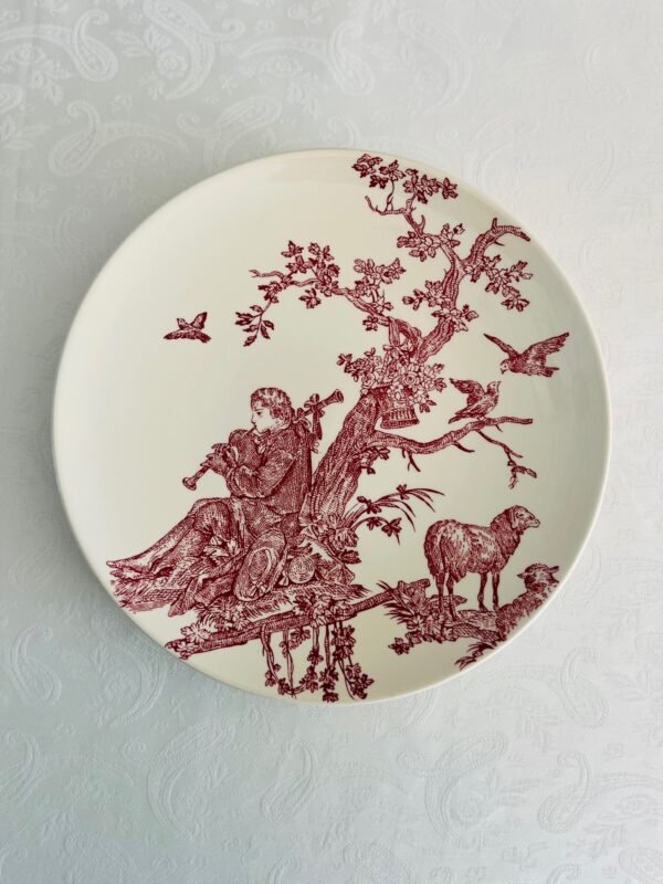 Faïencerie de Gien France – Les Délices des Quatre Saisons (1789–1792) – Ontbijtborden / Breakfast Plates / Salad Plates Faïencerie de Gien France – Les Délices des Quatre Saisons (1789–1792) – Ontbijtborden / Breakfast Plates / Salad Plates