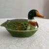 Michel Caugant – Terrine Eend Groen – Handgemaakte Faïence Terrine Michel Caugant – Terrine Eend Groen – Handgemaakte Faïence Terrine