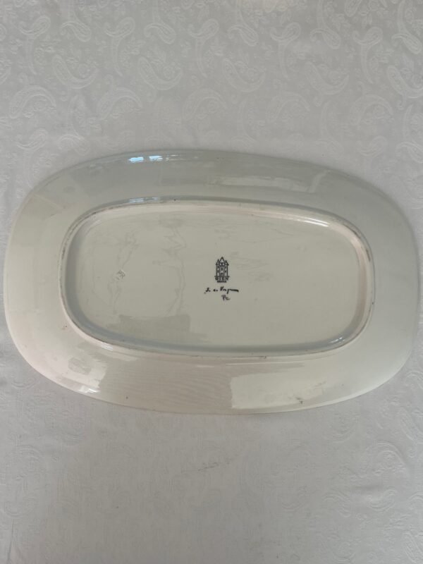 Faïencerie de Gien France – Recettes de Gibier – Royale Serveerschaal Faïencerie de Gien France – Recettes de Gibier – Royale Serveerschaal