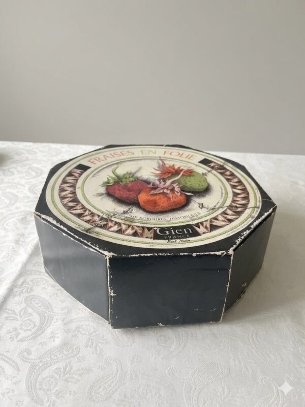 Gien Fraises en Folie set van 6 ontbijtborden – Bill Goldsmith – Ø 21,5 cm