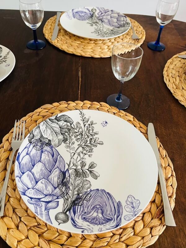 Geneviève Lethu Le Potager dinerborden Ø26,5 cm – set van 10