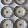 Gien Florentin dinerborden set van 6 bovenaanzicht