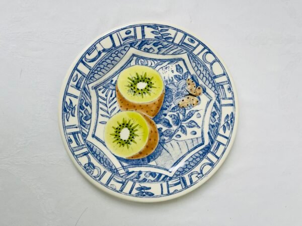 gien oiseau bleu-fruits-ontbijtbord-kiwi