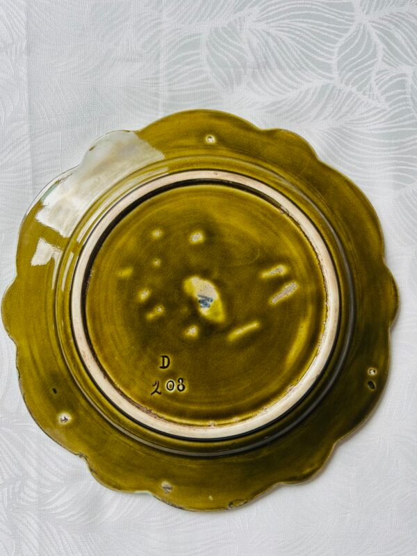 Barbotine – Jeanne d’Arc op Paard – Wandbord Barbotine – Jeanne d’Arc op Paard – Wandbord