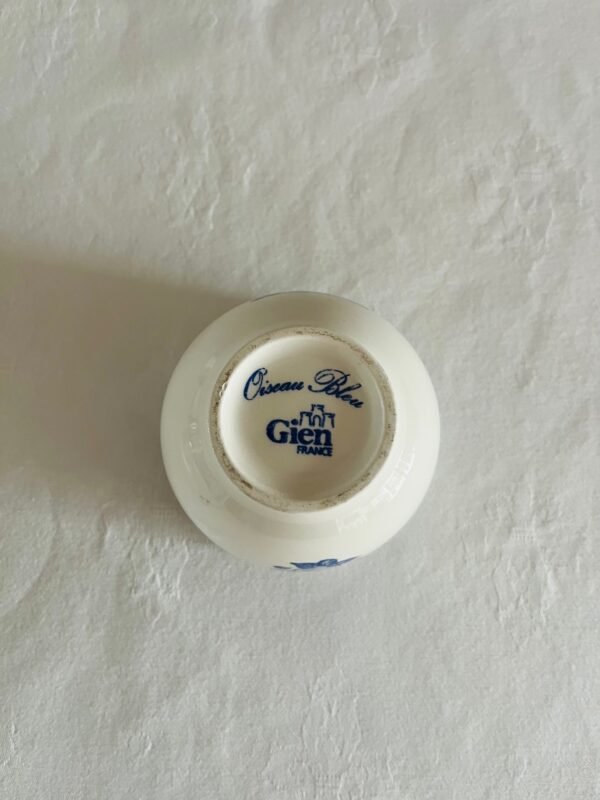 Faïencerie de Gien France – Oiseau Bleu – Melkkan & Suikerpot Faïencerie de Gien France – Oiseau Bleu – Melkkan & Suikerpot