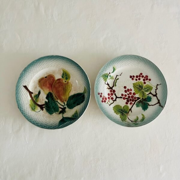 Barbotine – St. Amand et Hamage – Set van 2 Borden Barbotine – St. Amand et Hamage – Set van 2 Borden