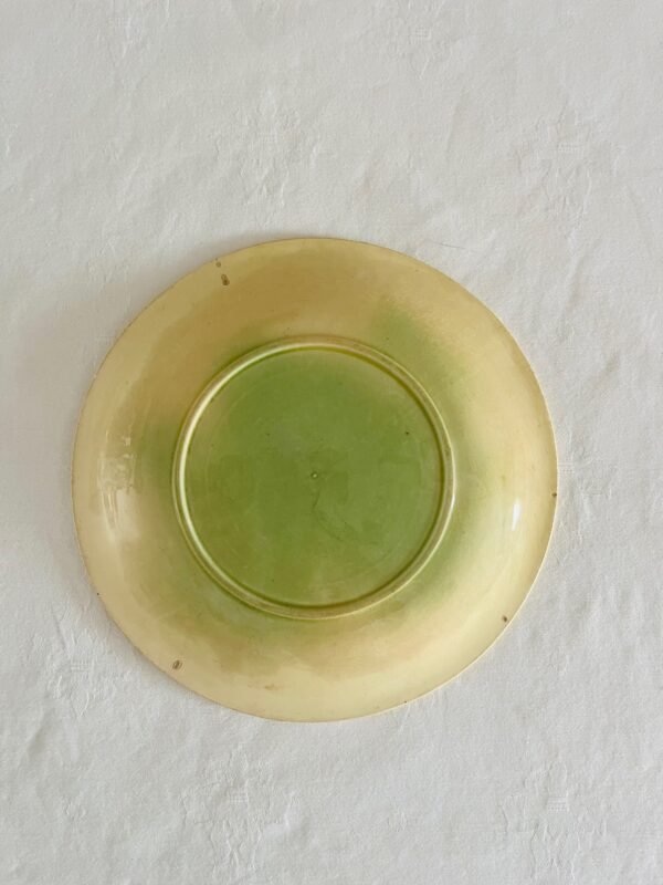 Barbotine Majolica – Waarschijnlijk Salins – Set van 2 Borden Barbotine Majolica – Waarschijnlijk Salins – Set van 2 Borden