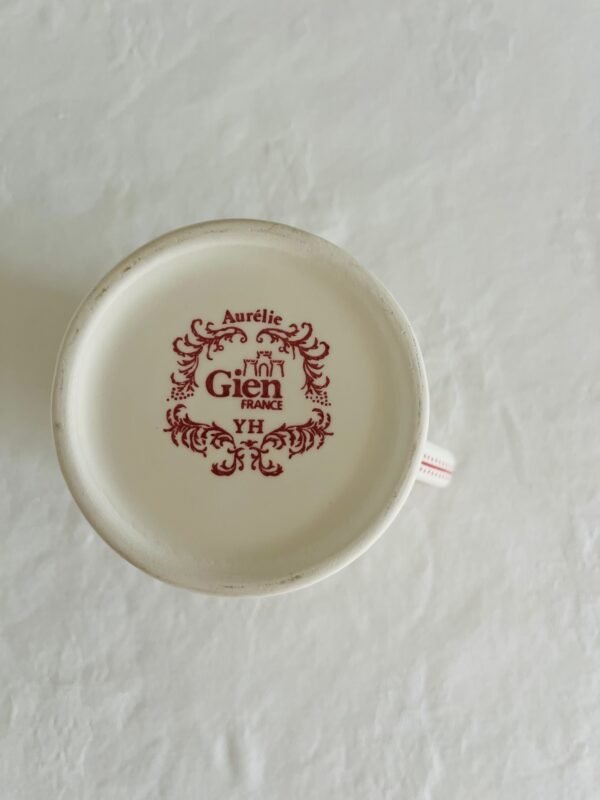 Faïencerie de Gien France – Aurélie – Melkkan & Suikerpot Faïencerie de Gien France – Aurélie – Melkkan & Suikerpot