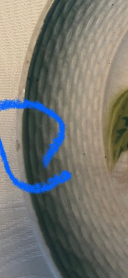 Barbotine – St. Amand et Hamage – Set van 2 Borden Barbotine – St. Amand et Hamage – Set van 2 Borden