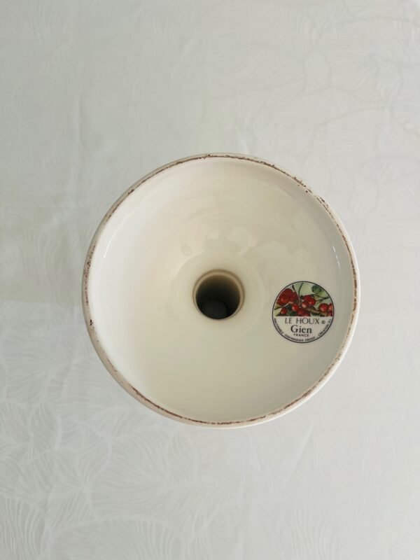 Faïencerie de Gien France – Le Houx – Kandelaars / Candleholders Faïencerie de Gien France – Le Houx – Kandelaars / Candleholders