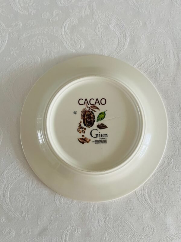 Faïencerie de Gien France – Cacao – Boterbordje / Butter Plate Faïencerie de Gien France – Cacao – Boterbordje / Butter Plate