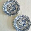 Faïencerie de Gien France – Oiseau Bleu – Dinerborden / Dinner Plates Faïencerie de Gien France – Oiseau Bleu – Dinerborden / Dinner Plates