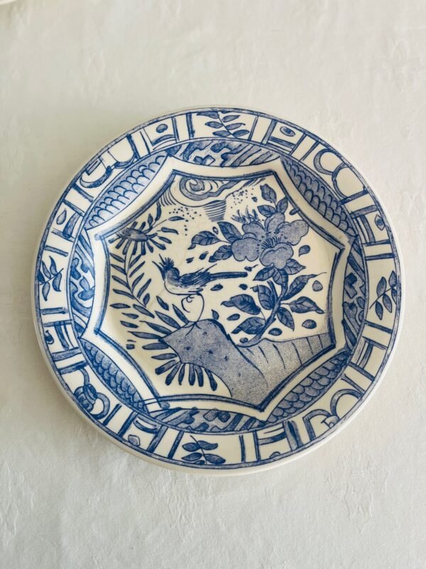 Faïencerie de Gien France – Oiseau Bleu – Dinerborden / Dinner Plates Faïencerie de Gien France – Oiseau Bleu – Dinerborden / Dinner Plates