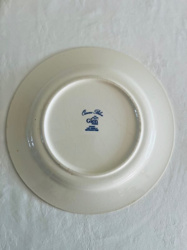 Faïencerie de Gien France – Oiseau Bleu – Dinerborden / Dinner Plates Faïencerie de Gien France – Oiseau Bleu – Dinerborden / Dinner Plates