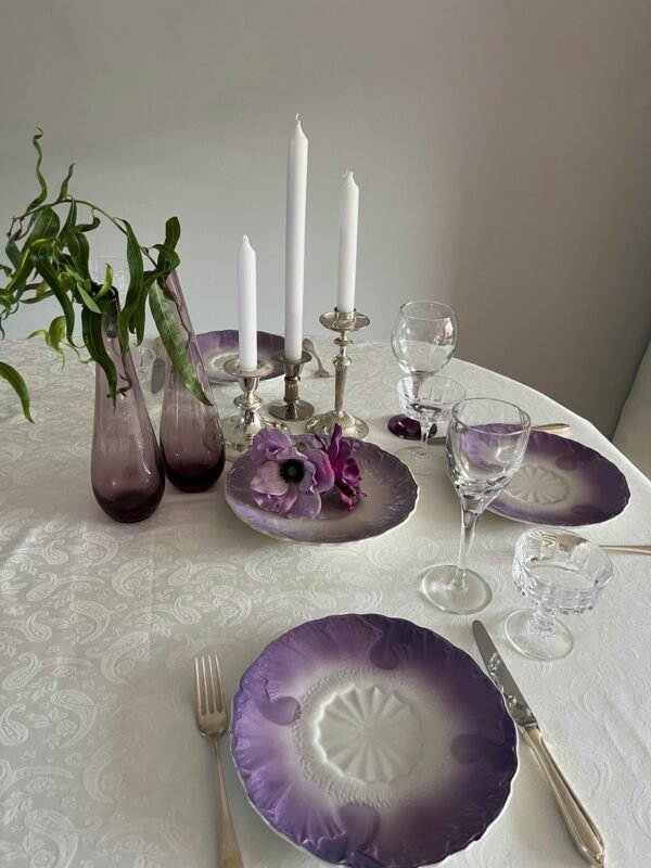 Tafelaccessoires – Paarse Vaasjes (Set van 2) Tafelaccessoires – Paarse Vaasjes (Set van 2)