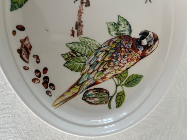 Faïencerie de Gien France – Cacao – Ovaal Presenteerschaaltje / Oval Serving Dish Faïencerie de Gien France – Cacao – Ovaal Presenteerschaaltje / Oval Serving Dish