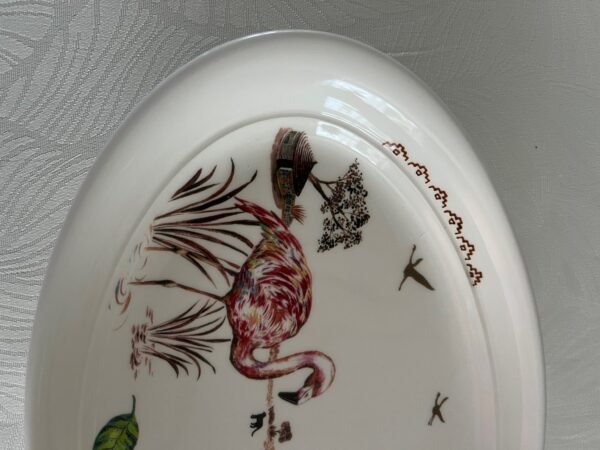 Faïencerie de Gien France – Cacao – Ovaal Presenteerschaaltje / Oval Serving Dish Faïencerie de Gien France – Cacao – Ovaal Presenteerschaaltje / Oval Serving Dish