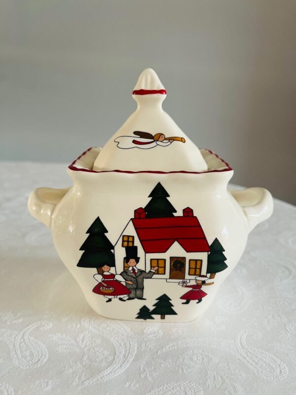 Mason’s – Christmas Village – Roomstel (Melkkan & Suikerpot met deksel) Mason’s – Christmas Village – Roomstel (Melkkan & Suikerpot met deksel)