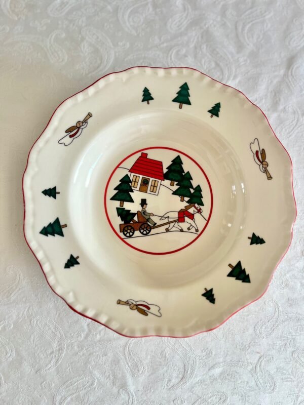 Mason’s – Christmas Village – Soepbord / Pastabord Mason’s – Christmas Village – Soepbord / Pastabord