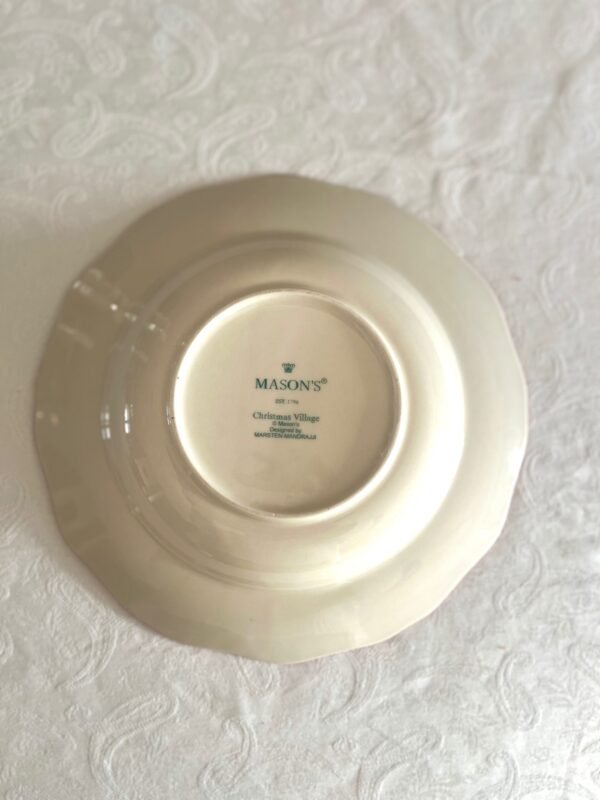 Mason’s – Christmas Village – Soepbord / Pastabord Mason’s – Christmas Village – Soepbord / Pastabord